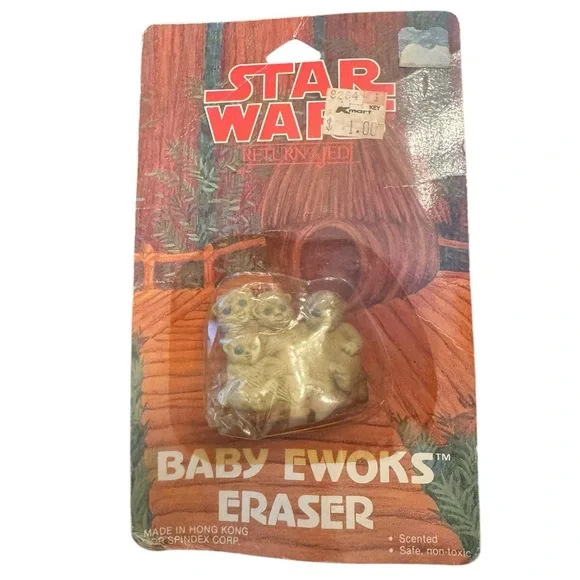 Star Wars Baby Ewoks Collectible Scented Eraser - Picture 2 of 7